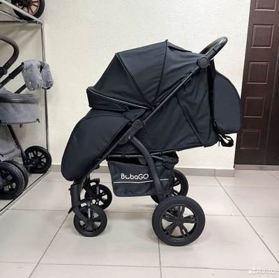 Детская коляска BUBAGO CROSS AIR Черный