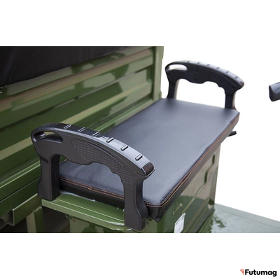 Грузовой электротрицикл Rutrike D4 NEXT 1800 72V1500W зеленый