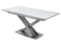 Стол CAROLINA 160 WHITE М-City матовое стекло