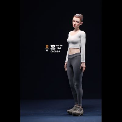 ПРЕДЗАКАЗ - Городская девчонка Рю - Коллекционная фигурка 1/6 City series Part 2 City Girls Rui (CG002-A) - Mr.Z ?ЦЕНА: 22900 РУБ.?