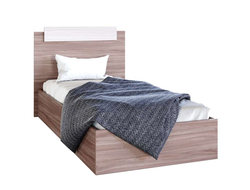 ЛДСП Кровать ЭКО 0,9 Ясень Шимо