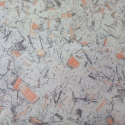 Фартук для кухни Серо-оранжевый из МДФ