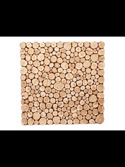 Панно из можжевельника 400 х 400