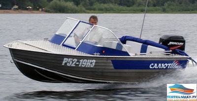 Тент на лодку САЛЮТ 480