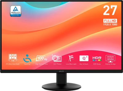 Монитор MSI 27" PRO MP272L Черный