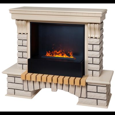 Электрокамин Country WT с очагом 3D Cassette 630 Black Panel