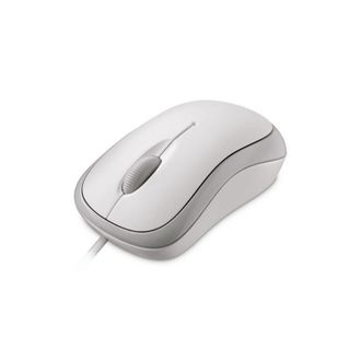Мышь компьютерная Microsoft Basic Mouse, USB, Белая