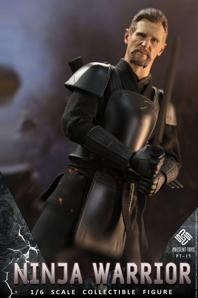 Брюс Уэйн и Ра'с аль Гул (Бэтмен: Начало, Batman Begins) - Коллекционная ФИГУРКА 1/6 scale Double suit - Ninja Warrior (PT-sp17) - PRESENT TOYS