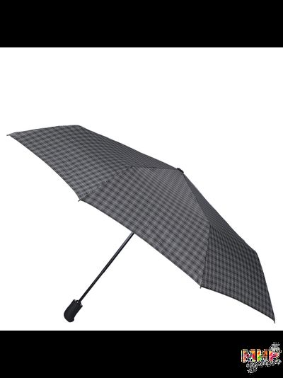 14-MCH Зонт муж. Fabretti, облегченный суперавтомат, 3 сложения, клетка
