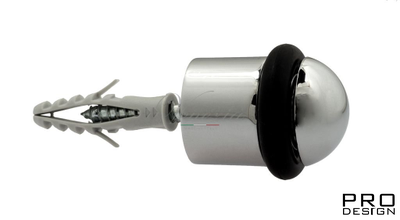 Упор дверной напольный Fratelli Cattini F1 CR полированый хром