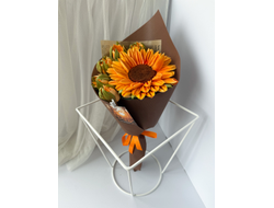 букет с подсолнухами