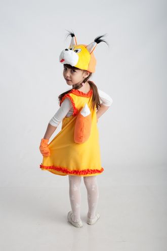 Детский карнавальный костюм Белочка