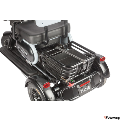Электротрицикл Wanshida UN MOTO 60V 650Вт черный