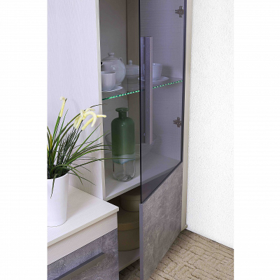 Гостиная ЛЕОН - ЛЕОН 2 Витрина Низкая