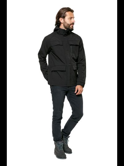 Куртка ФОРЕСТ-БЛЭК, тк. Софтшелл (демисезон)