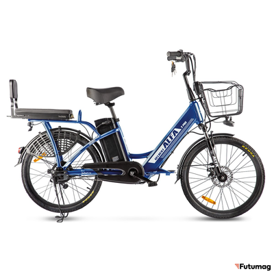 Электровелосипед Gelbert ALFA 2 PRO синий