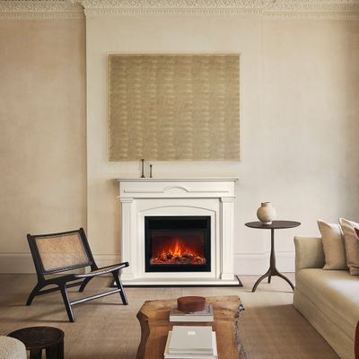 Электрокамин Лима WT с очагом MoonBlaze Deluxe BL