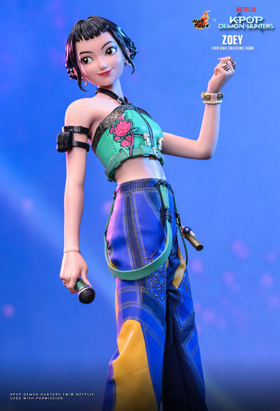 ПРЕДЗАКАЗ - Зои ("Кейпоп-охотницы на демонов") - Коллекционная ФИГУРКА 1/6 Zoey KPop Demon Hunters (TMS178) - Hot Toys ?ЦЕНА: 30900 РУБ.?