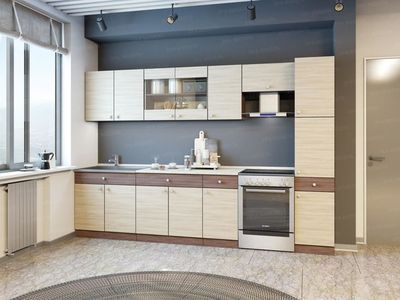 Кухня "Шимо" 3,0м ЛДСП (ЭРА)