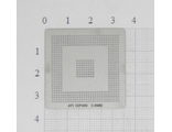 Трафарет BGA для реболлинга чипов ATI IXP400/IXP450  0,6 мм