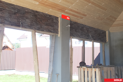 Сланец "СКАЛА", бетон, цв.Серый PULL, уп.0,45м2 (20кг)(42уп)