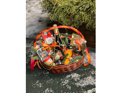 Корзина новогодняя «Огненная лошадь»