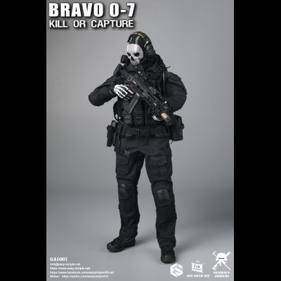 Саймон &quot;Гоуст&quot; Райли (Ghost, CoD Modern Warfare 2 2022)  - Коллекционная ФИГУРКА 1/6 scale Bravo 0-7 Kill Or Capture (GA1007) - General&#039;s Armoury
