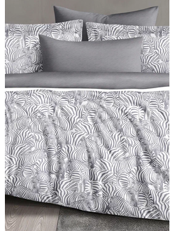 Постельное белье Cleo полутороспальное сатин 145х215х1 150х220х1 70х70х2 15/007-SL