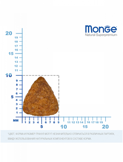 Корм для стерилизованных кошек Monge (Монж) с говядиной  1,5 кг