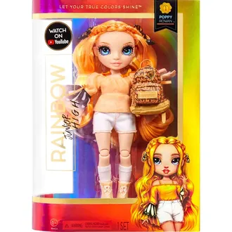 Кукла Rainbow High Jr. High Серия 1 Poppy Rowan 579960EUC