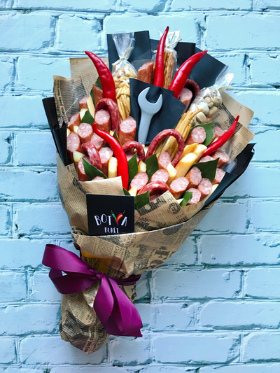 Букет "Ключ к сердцу"