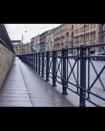 Ограждение тротуара