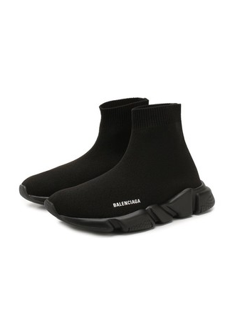 Кроссовки Balenciaga Speed trainer черные детские