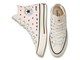 Кеды Converse Chuck 70 Embroidered Lips белые высокие женские