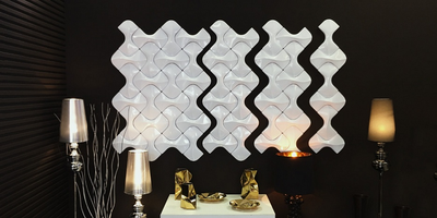 Гипсовая панель FLIP platinum артикул E-0032