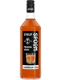 Сироп Spoom Карибский ром, 1 л (для кофе, коктейлей и десертов)