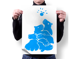 Плакат Капибара, Kapibara-san №6