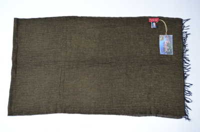 Темно - зеленый шарф платок женский Vizio Италия 6205