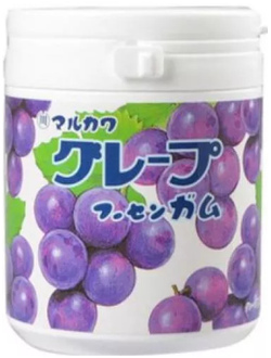 Marukawa  Жев.Резинка со вкусом Винограда 130гр (6)*48 банка