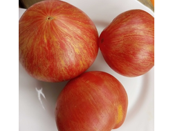 Томат Розовое сердце Пессака полосатое (Coeur Rose de Pessac Stripe )