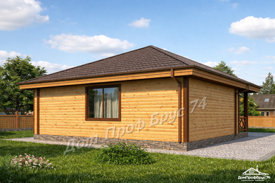 «Ригель»  9,66 х 7,66 м — 74 м²