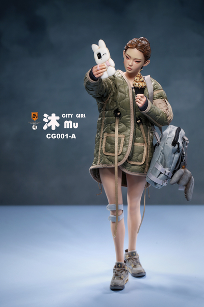 Городская девчонка Мю - Коллекционная фигурка 1/6 City Series NO.1 City girl Mu (CG001-A) - Mr.Z