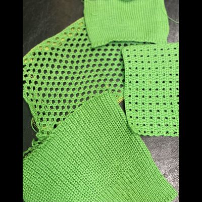 PECCI FILATI spa CASHCORN 50% CO хлопок 50% волокно кукурузы 2/50  2500 м в 100 граммах  цв. 28007 первая зелень