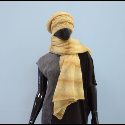 Берет Vizio 7014 B светло - коричневый