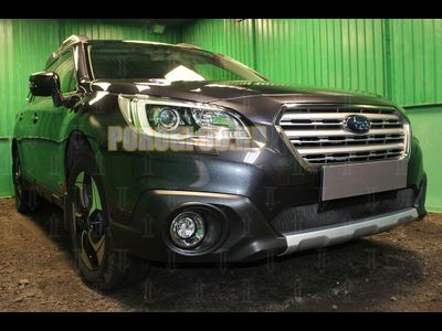 Защита радиатора Subaru Outback V 2015-2018 black