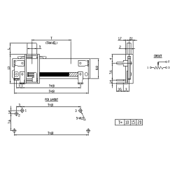 B10K-NSL - потенциометр для педали экспрессии AMT EX-50