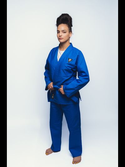 Кимоно для универсального боя UNIFIGHT синее