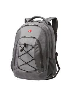 Рюкзак WENGER, универсальный, серый, светло-серые вставки, 28 л, 33х19х45 см, 11864415