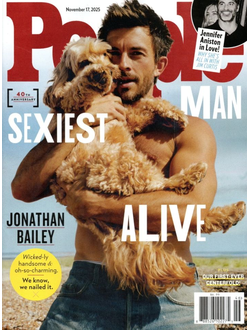 People Magazine 17 November 2025 Jonathan Bailey Cover, Intpressshop