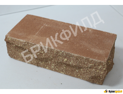 Имитация природного камня "Дикий камень" тычок+ложок. Сурик. Кирпичный завод Брик Филд